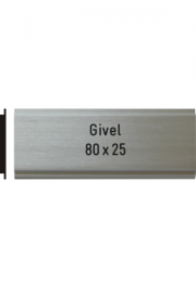 Givel 80x25 mm