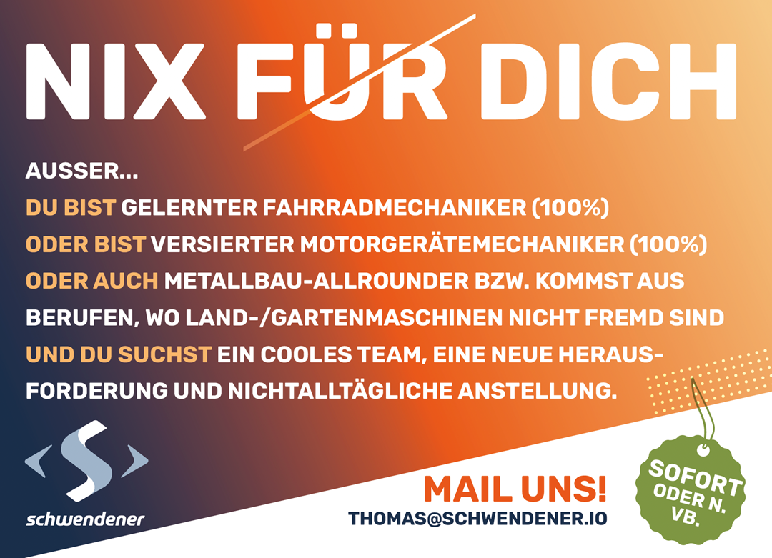 Wir suchen dich!